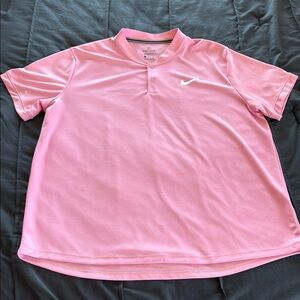 Nike Pink Polo Shirt